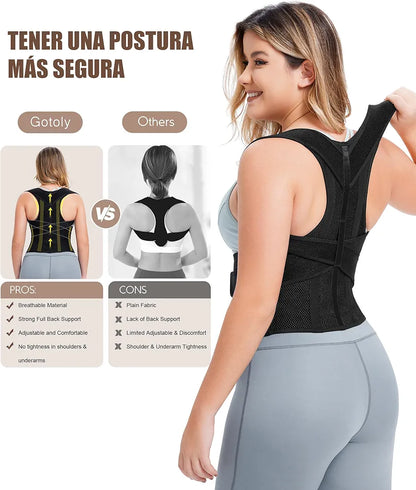 Corrector postural| Sin dolor y firmes| ATTcorrect