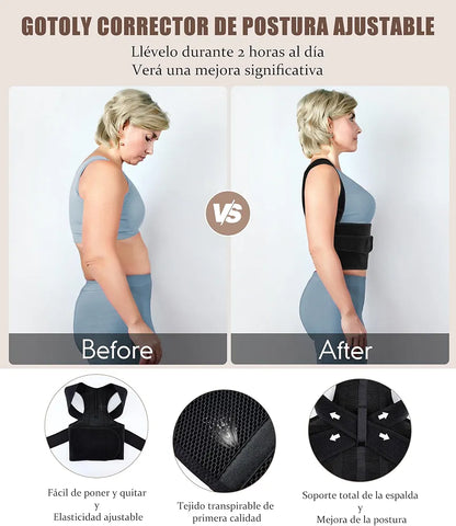 Corrector postural| Sin dolor y firmes| ATTcorrect