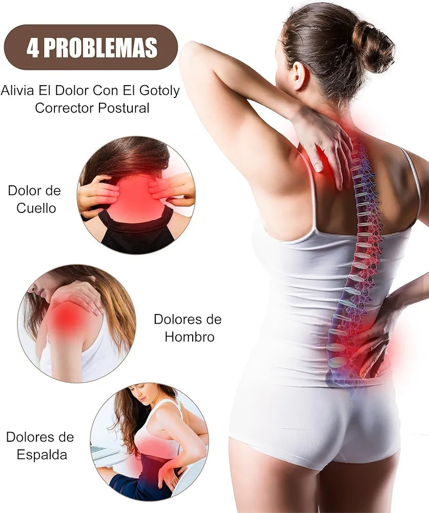 Corrector postural| Sin dolor y firmes| ATTcorrect